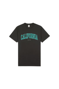 T-shirt California imprimé - Faded Black