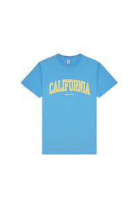 T-shirt California imprimé - Malibu Blue