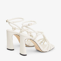 Sandales Calypso 95 en cuir - Latte