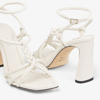 Sandales Calypso 95 en cuir - Latte