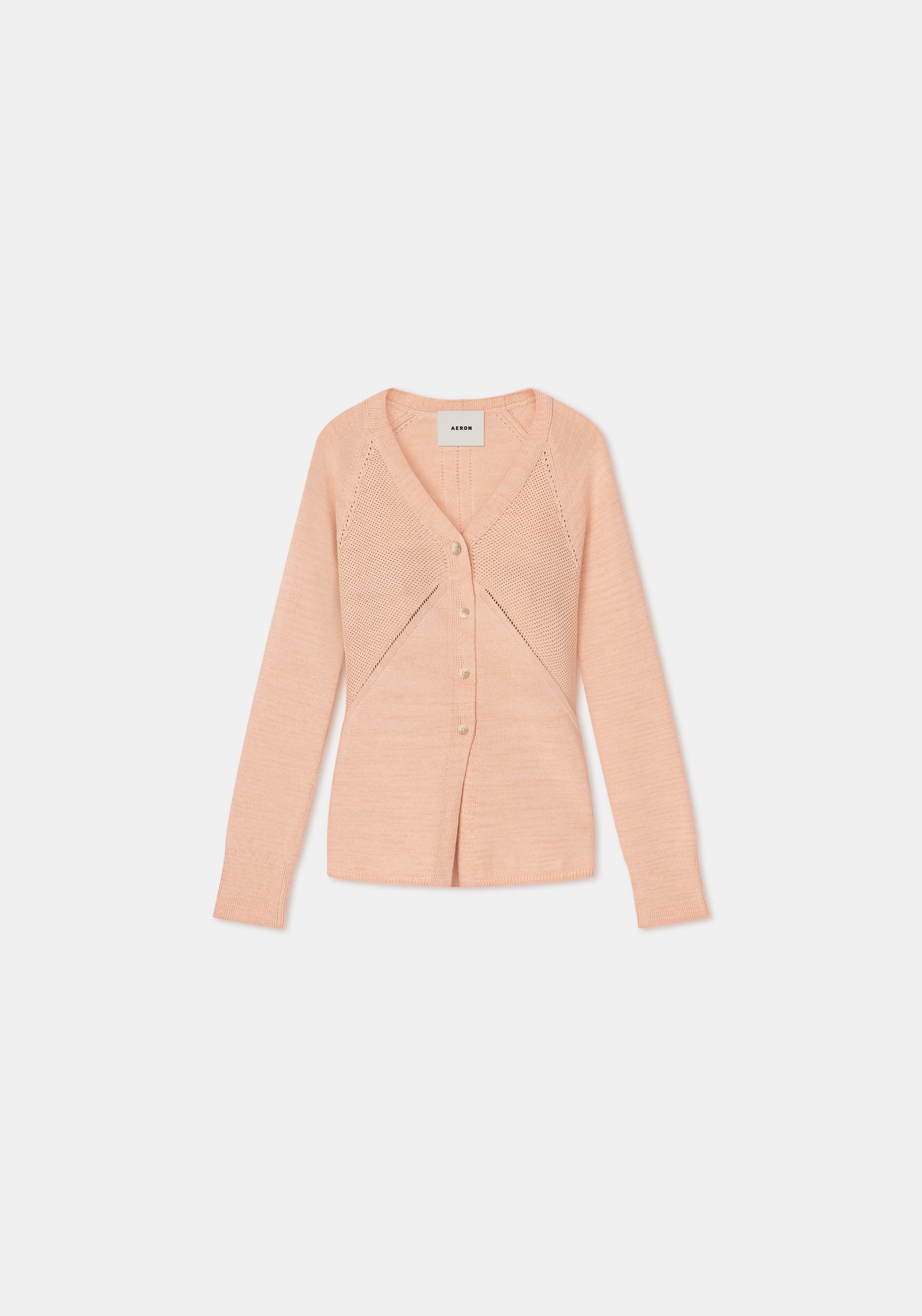 Cardigan Cambio à détails brodés - Apricot