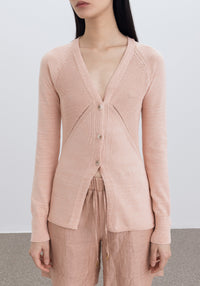Cardigan Cambio à détails brodés - Apricot