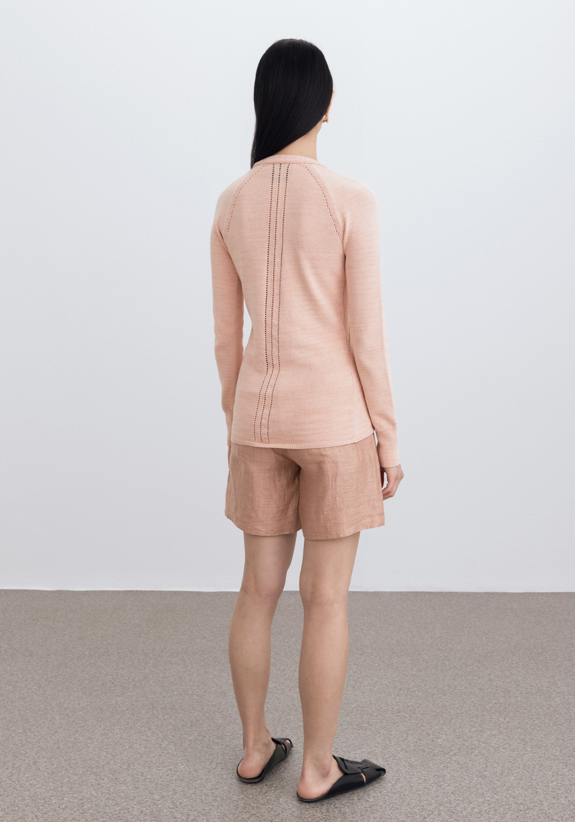 Cardigan Cambio à détails brodés - Apricot
