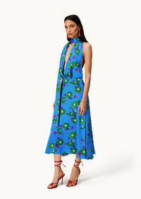 Robe longue Camilla en soie - Bloom