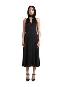 Robe longue Camilla - Noir