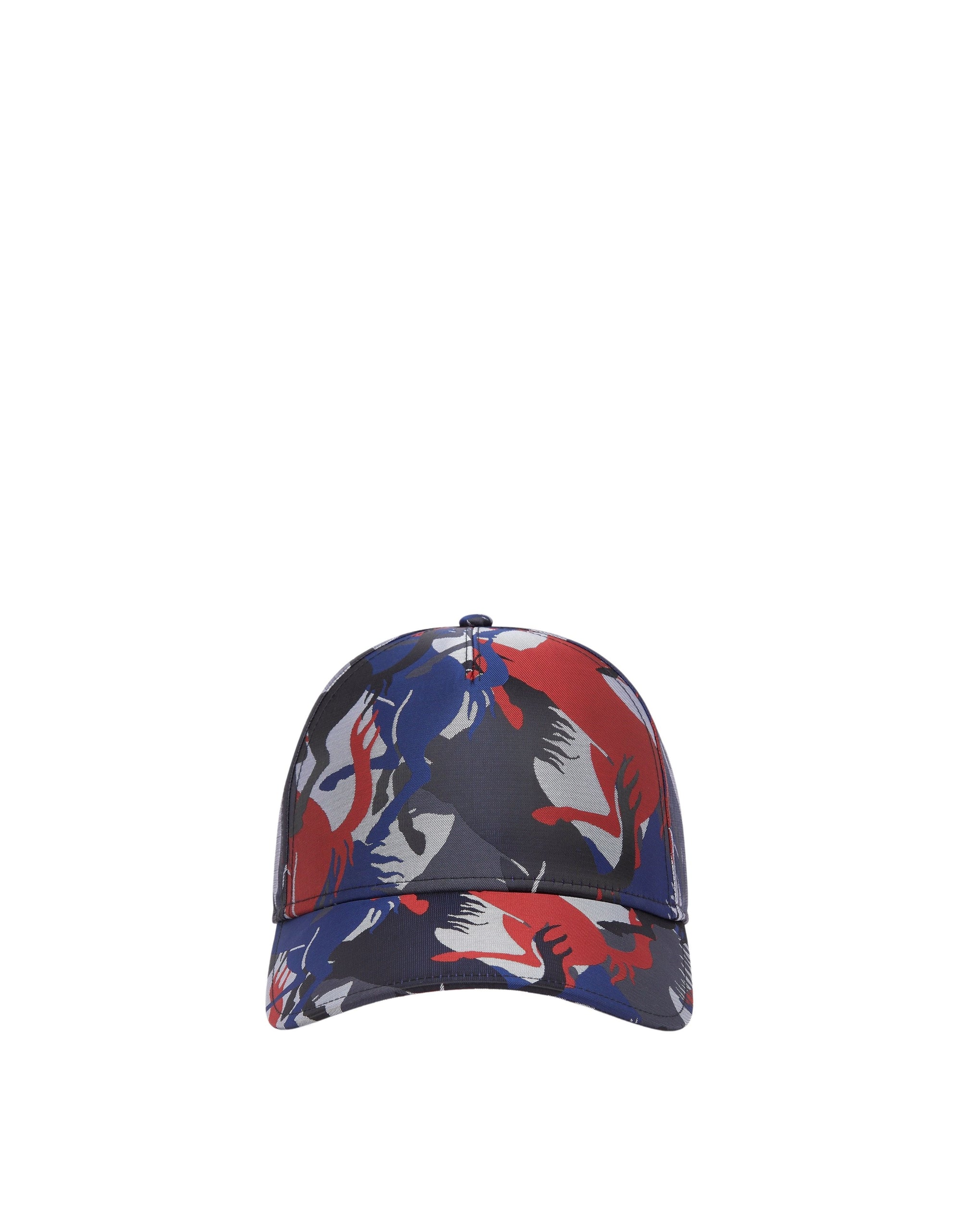 Casquette de baseball unisexe avec Cheval cabré - Rosso Corsa