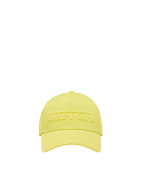 Casquette de baseball unisexe avec logo Ferrari brodé - Giallo Modena