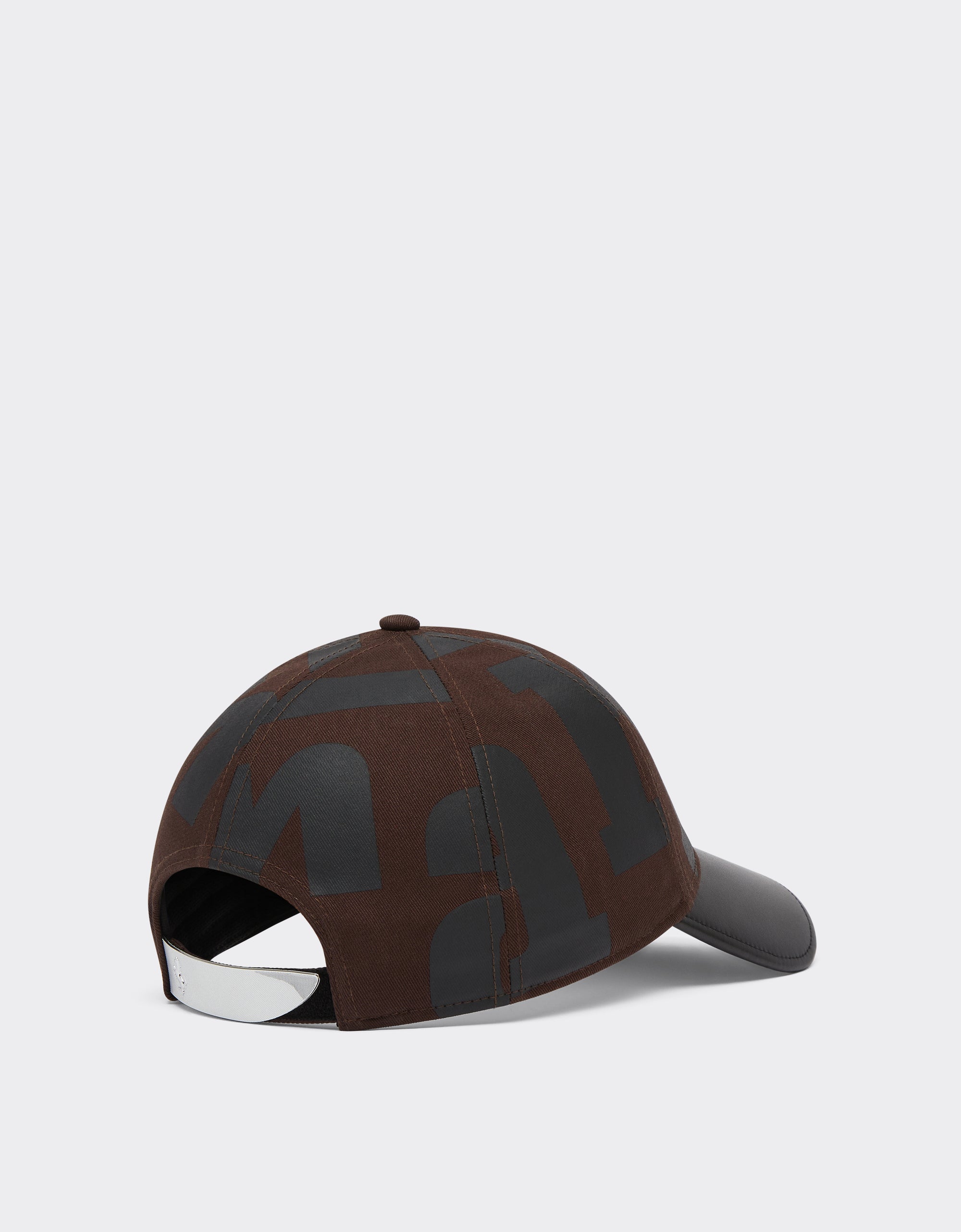 Casquette de baseball unisexe avec impression - Marrone Scuro