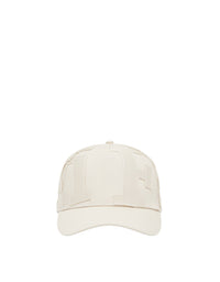 Casquette de baseball unisexe avec broderie Ferrari - Ecru