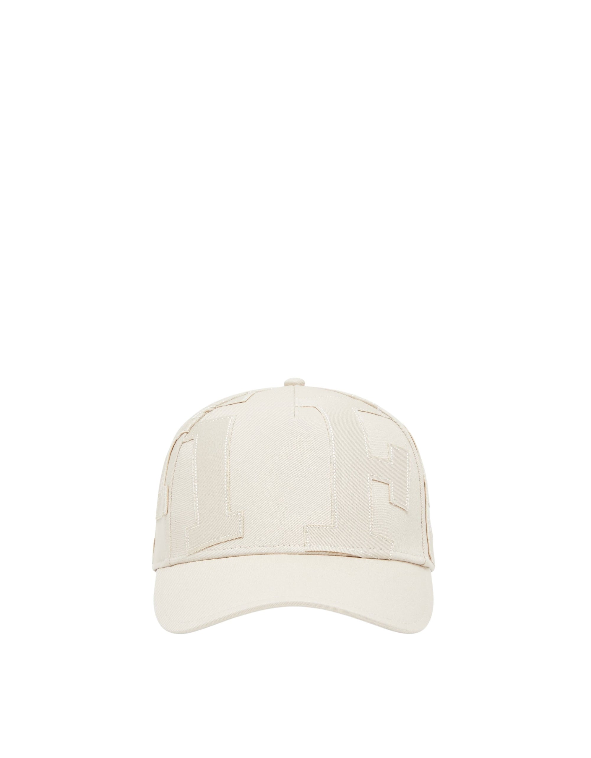 Casquette de baseball unisexe avec broderie Ferrari - Ecru