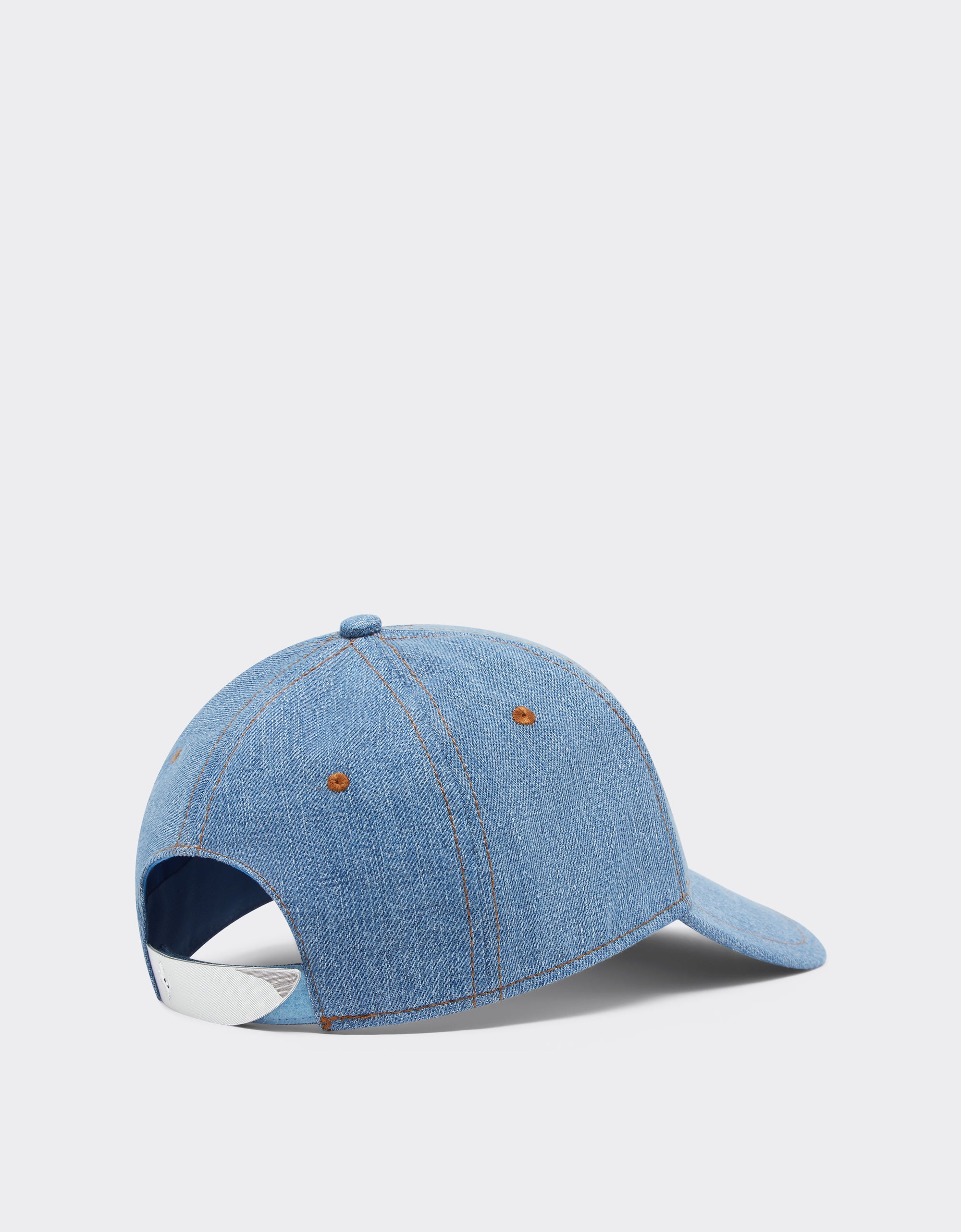 Casquette de baseball unisexe avec broderie - Light Denim