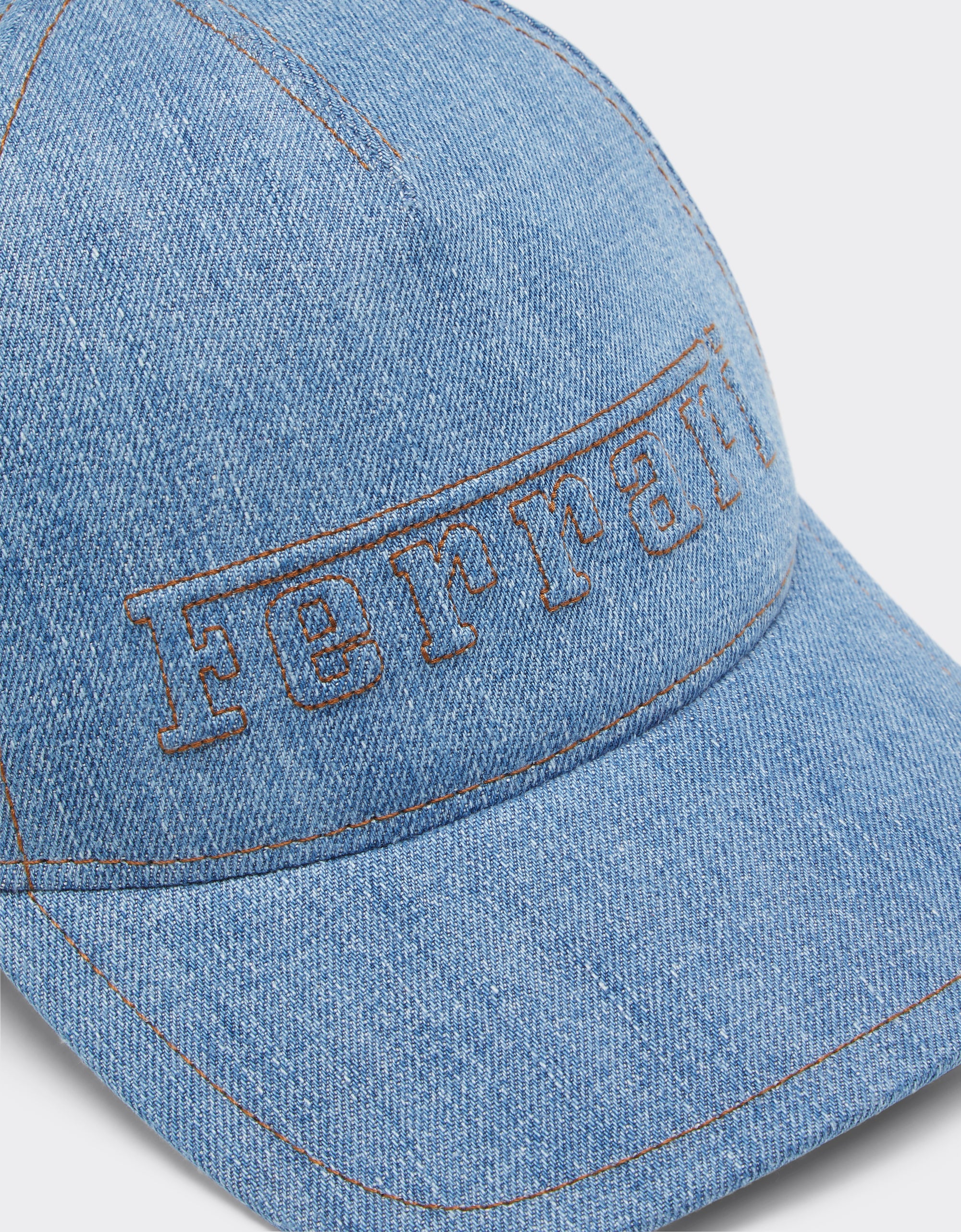 Casquette de baseball unisexe avec broderie - Light Denim