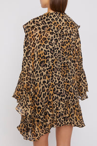 Veste Cancun coupe fluide et légère - Leopard