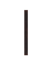 Foulard unisexe Twilly avec imprimé brossé en soie - Marrone Scuro
