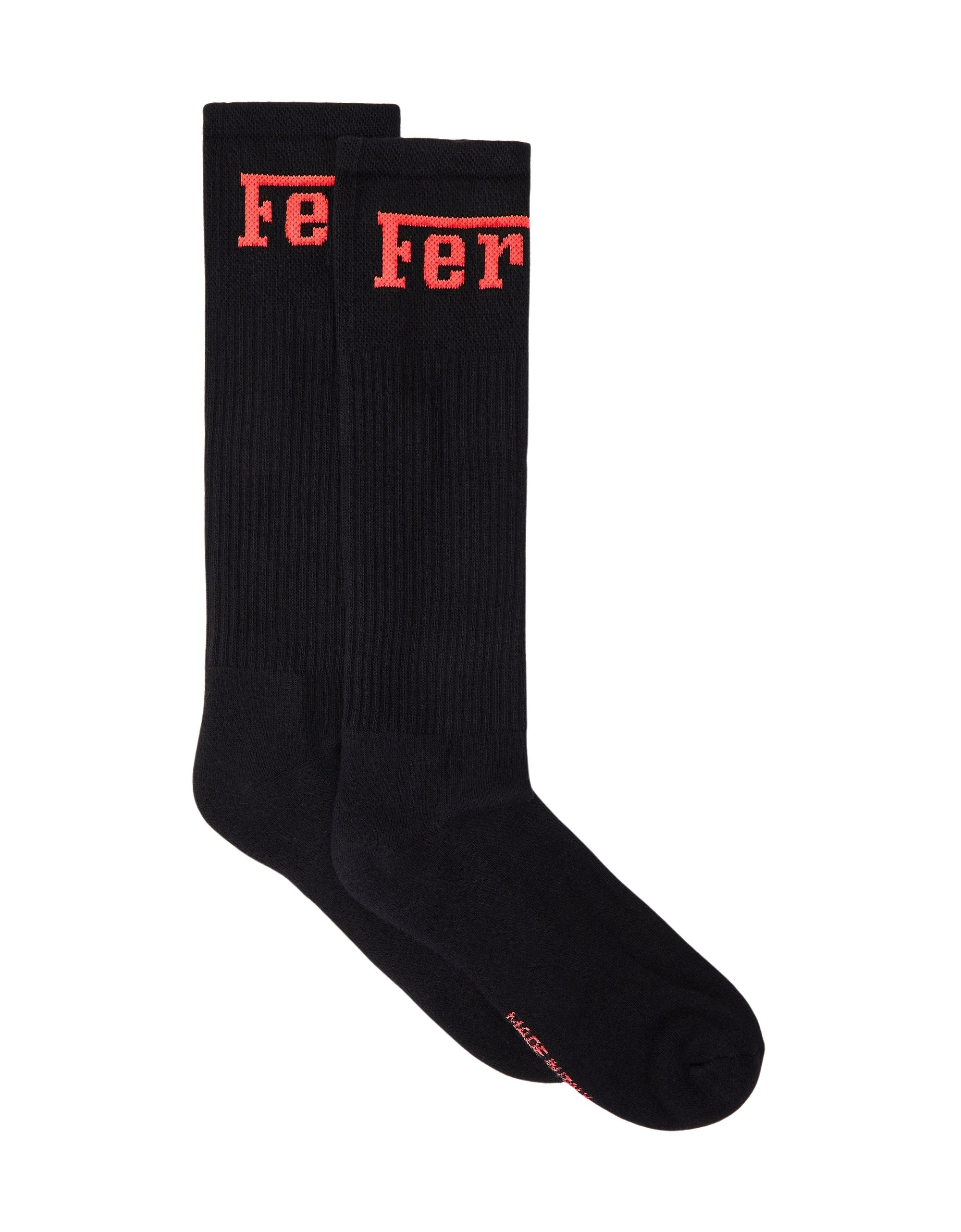 Chaussettes unisexe avec logo Ferrari - Rosso Corsa