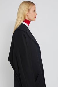 ZNOSTOCK_BLACK COAT CAPA - Black