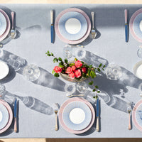 Assiette creuse Cape Cod en porcelaine - Cassis
