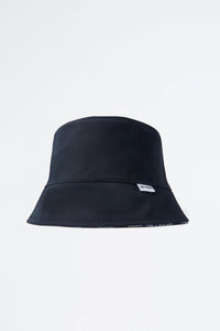 Reversible graphic bob - Navy & White