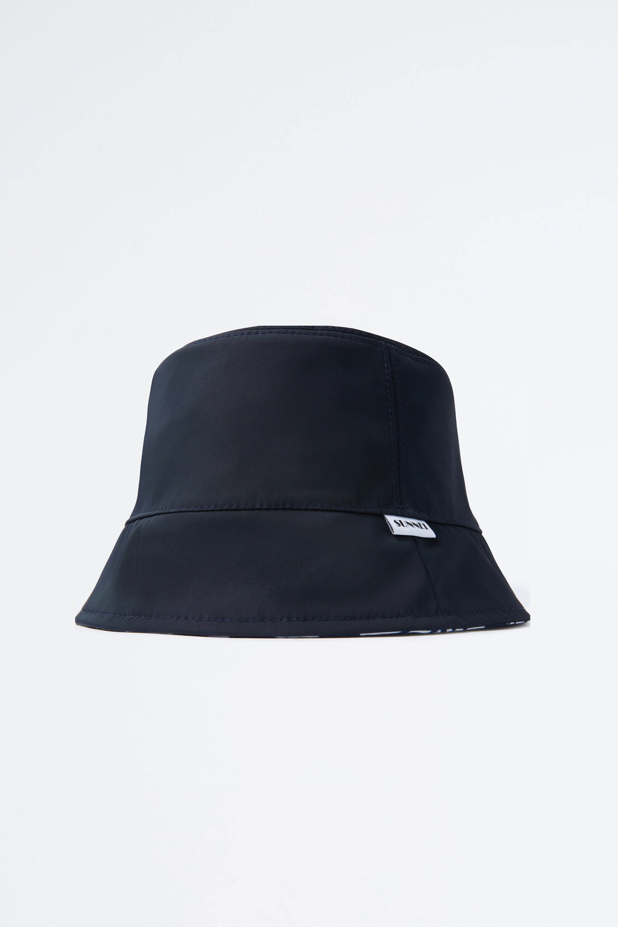 Reversible graphic bob - Navy & White