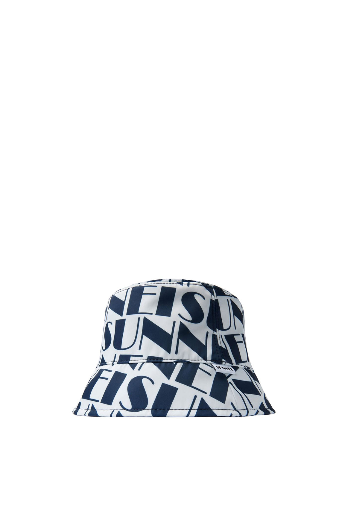 Reversible graphic bob - Navy & White