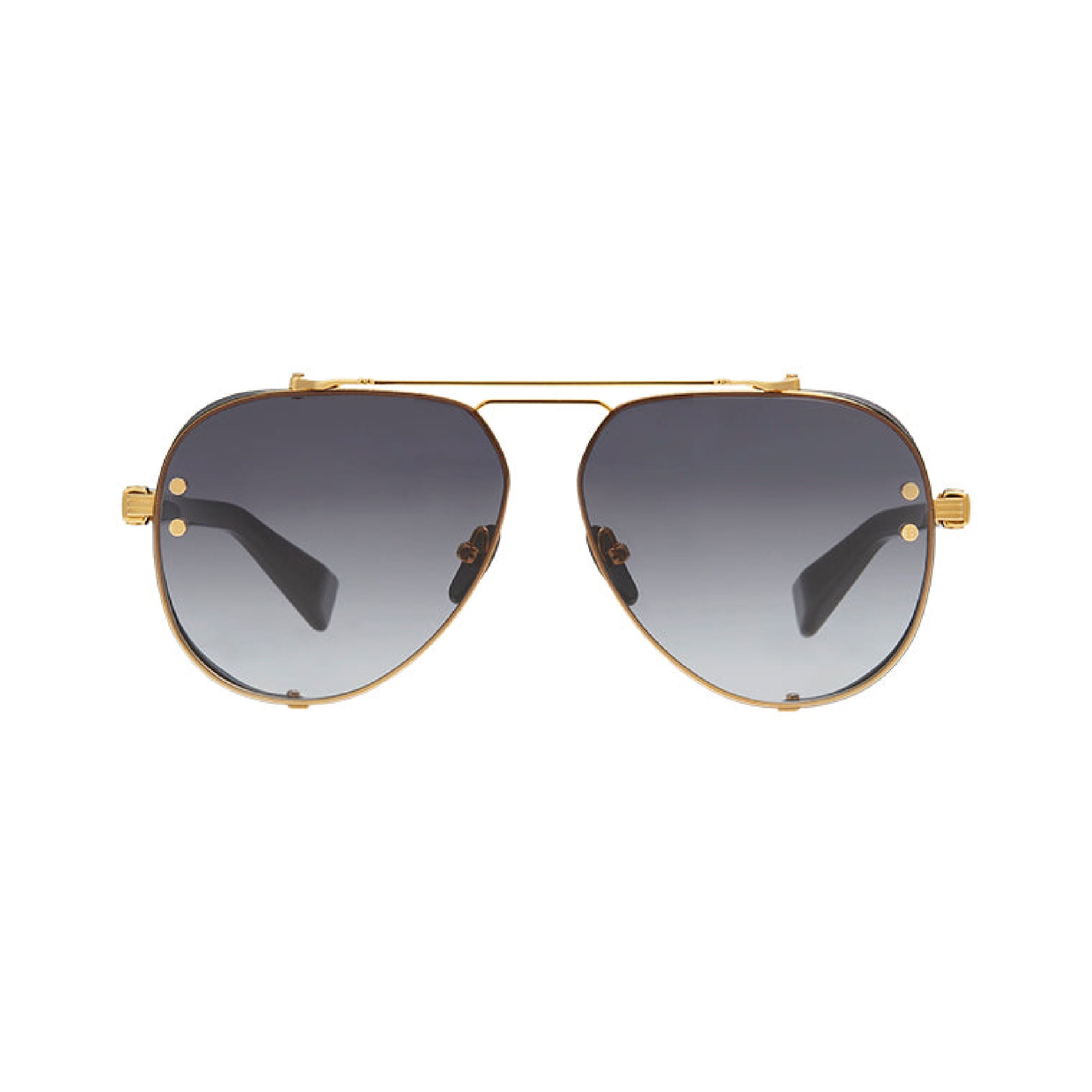 Lunettes de soleil mixtes Capitaine - Gold & Black