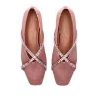 Cara ballerinas - Pink satin