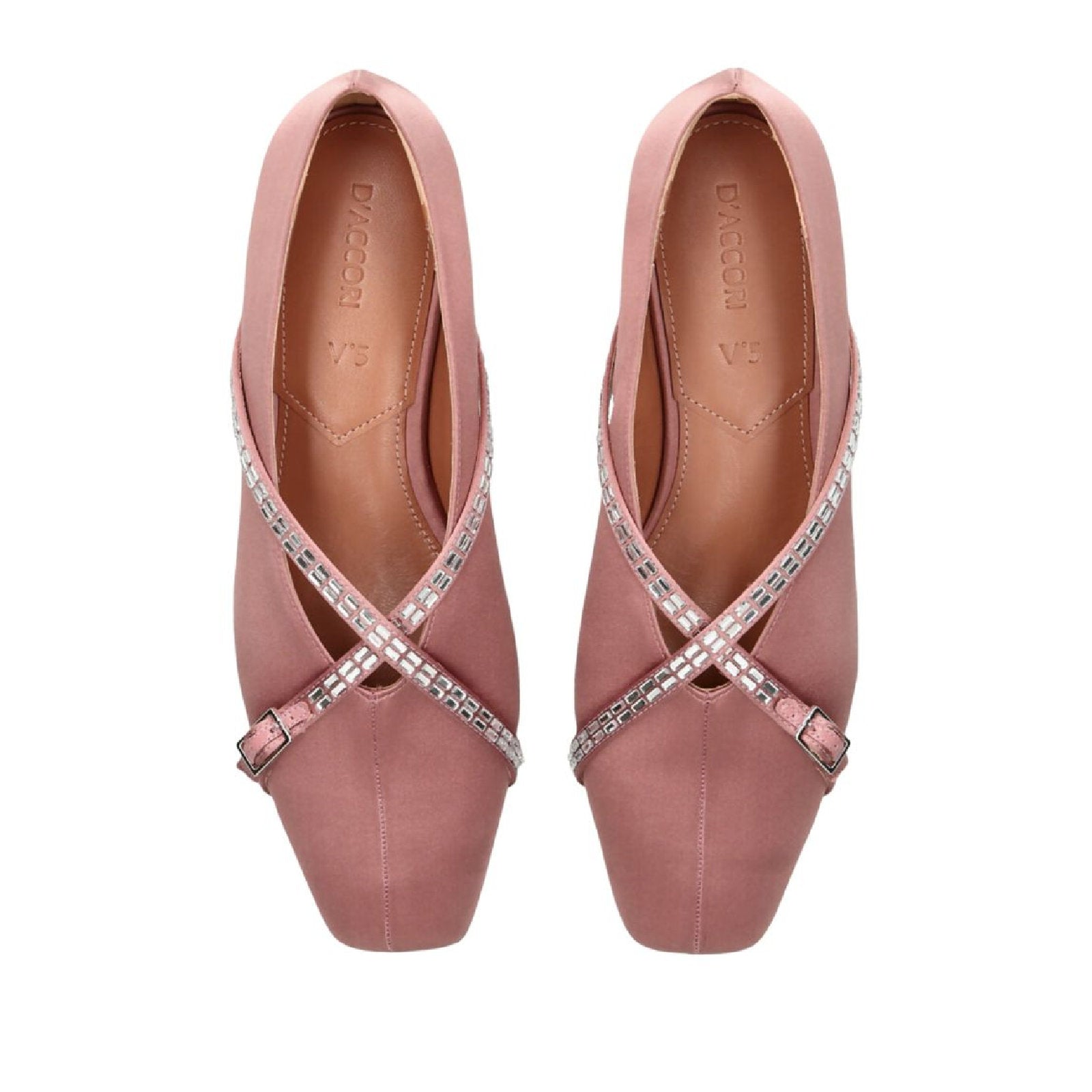 Cara ballerinas - Pink satin