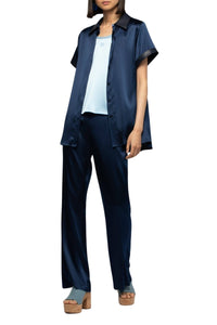 10 QTY NEW CHEMISE SM AVEC DETAIL EN CUIR