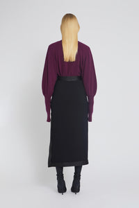 Jupe crayon Carine - Black