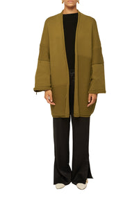 Cardigan Carito oversize - Khaki