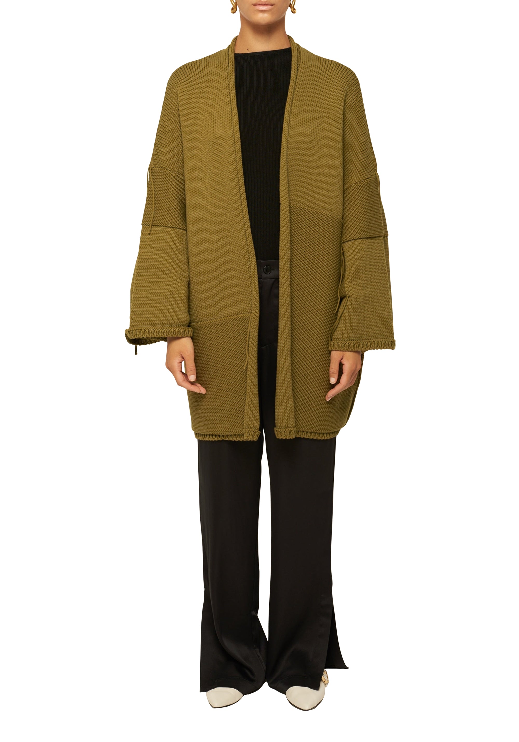 Cardigan Carito oversize - Khaki