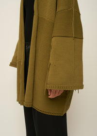 Cardigan Carito oversize - Khaki