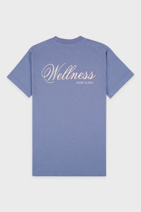 T-shirt Wellness imprimé - Colony Blue