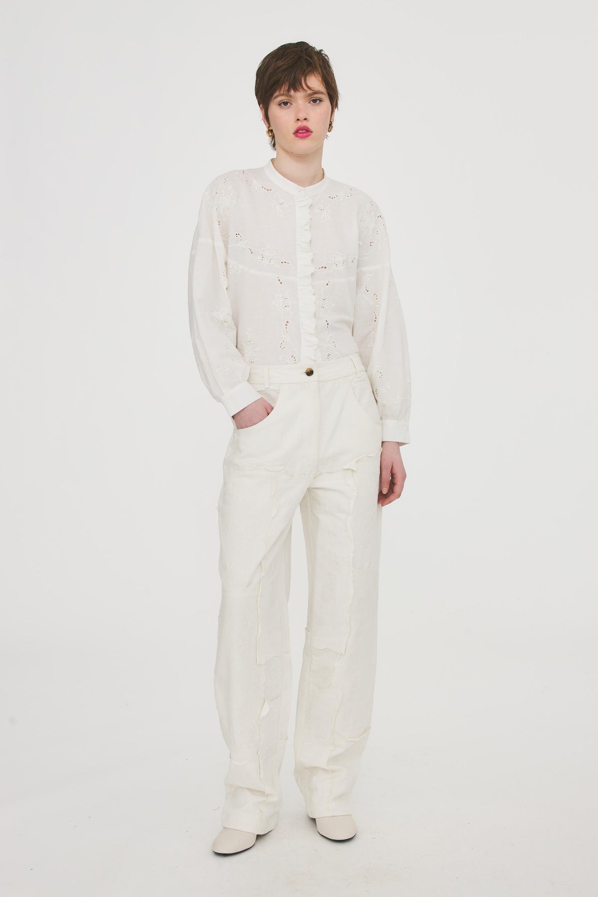 Pantalon Carmina - Cream