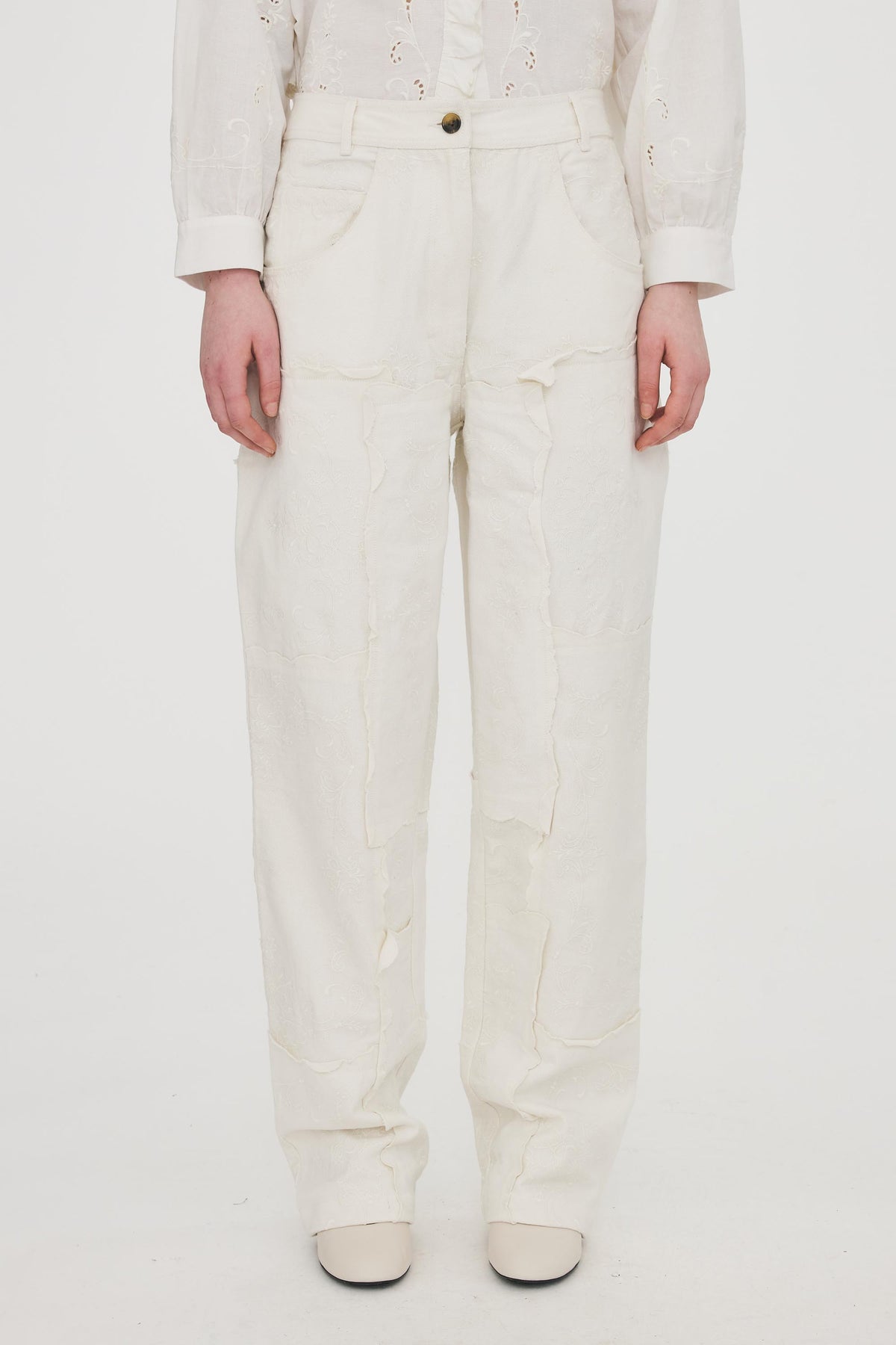 Pantalon Carmina - Cream