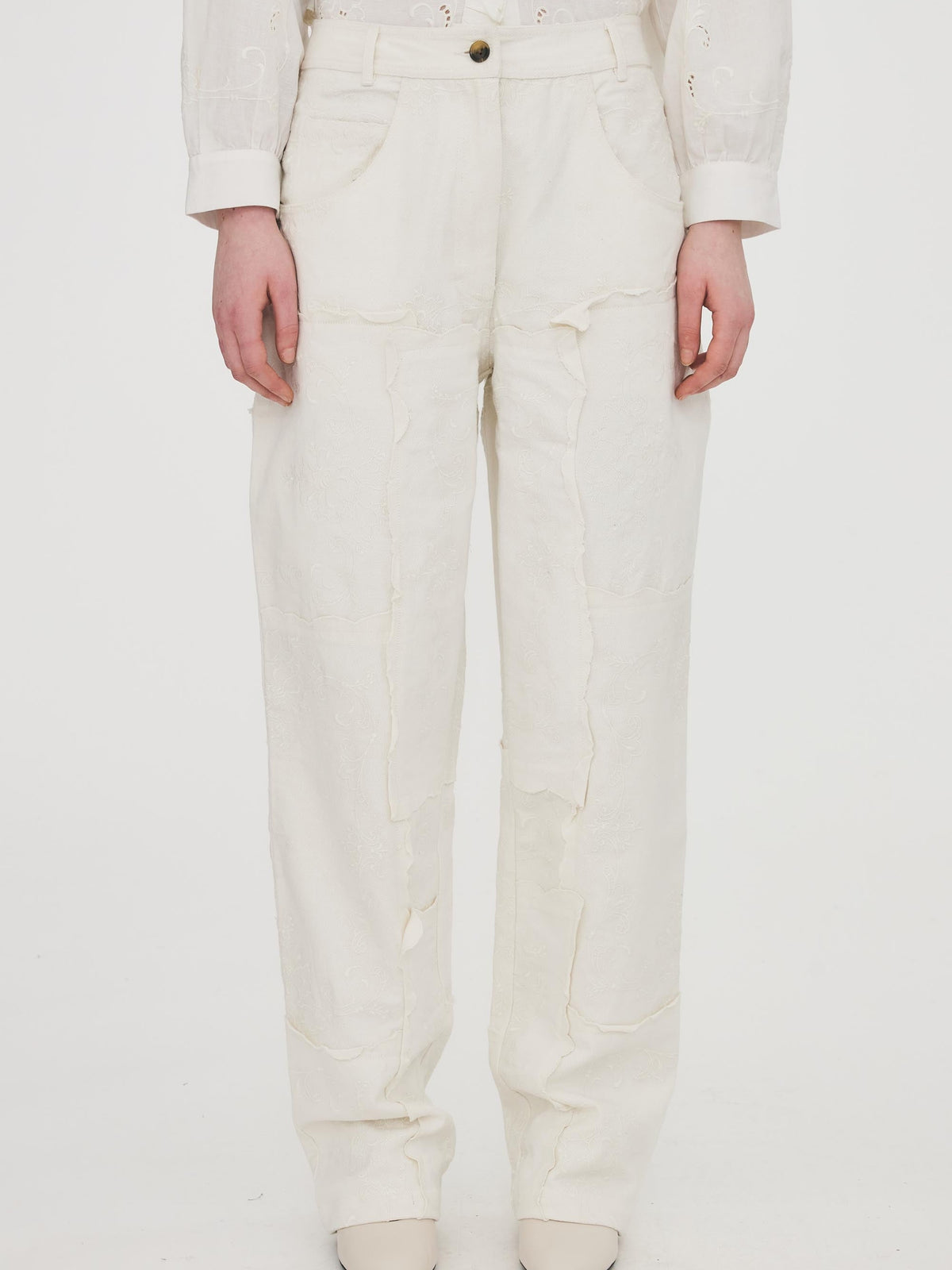Pantalon Carmina - Cream