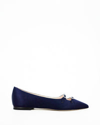 CAROLINE SATIN BALLERINA