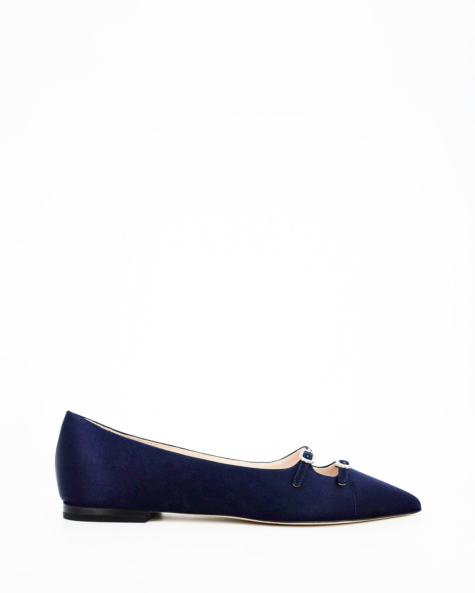 CAROLINE SATIN BALLERINA