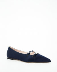 CAROLINE SATIN BALLERINA