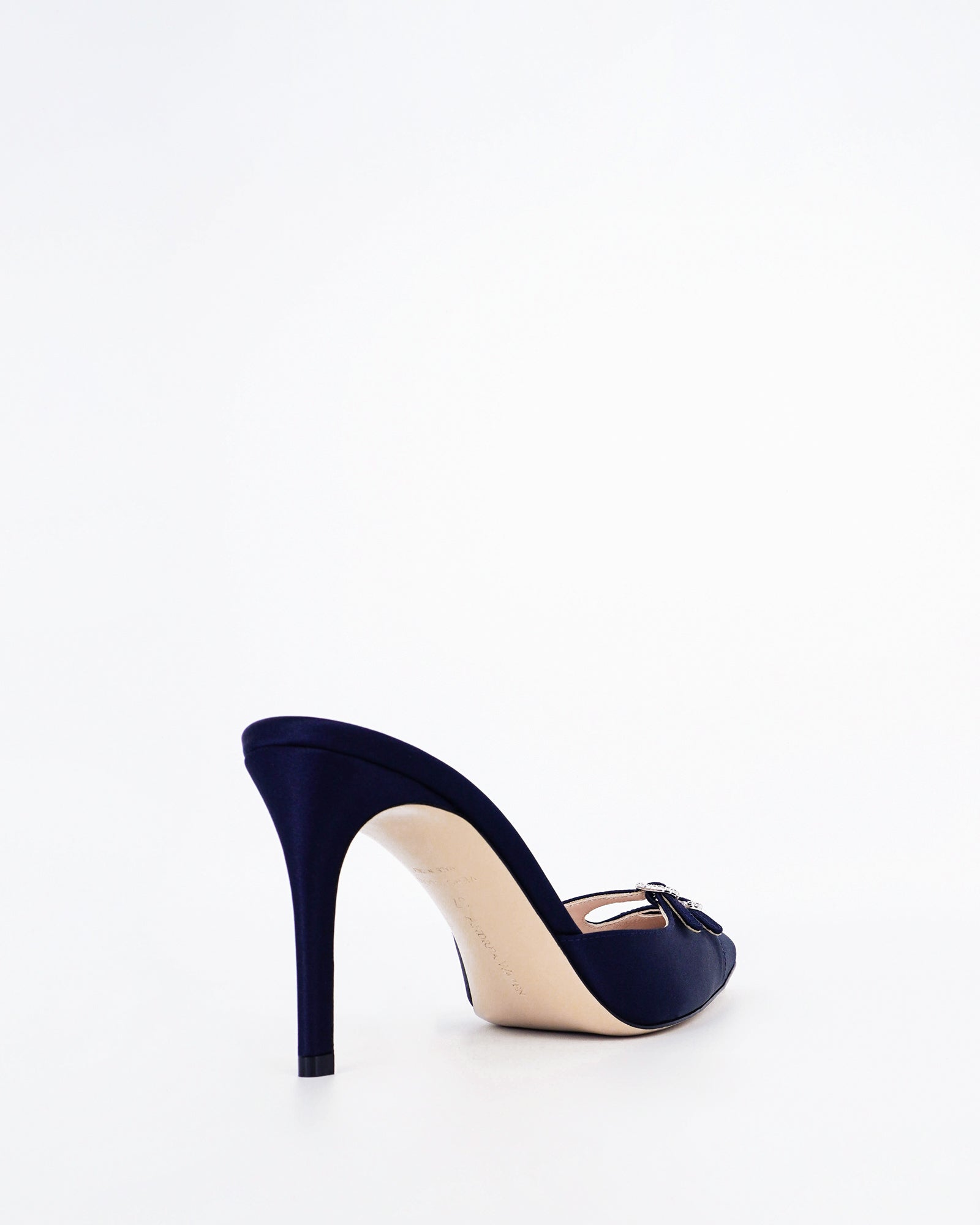 CAROLINE SATIN MULE 85
