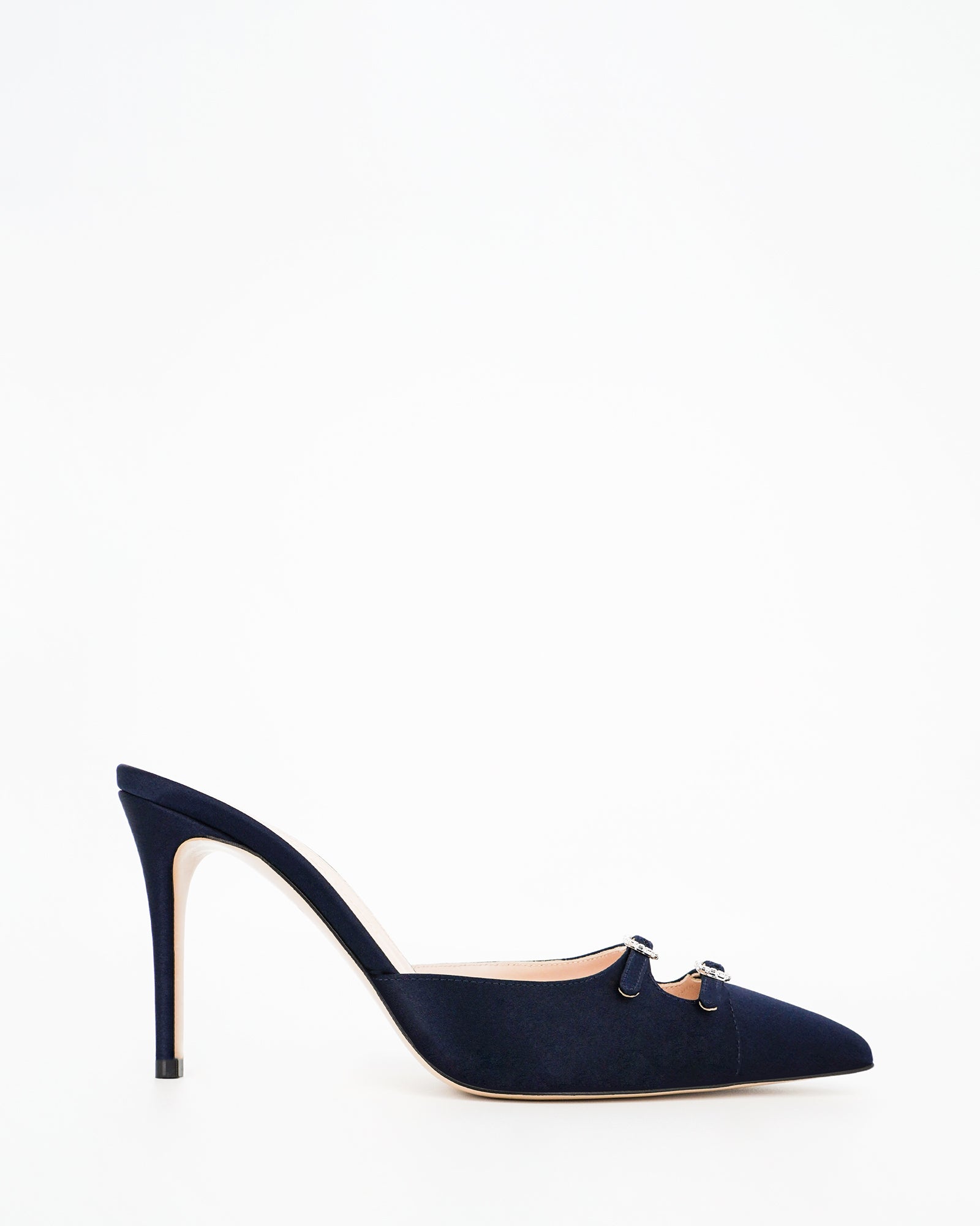 CAROLINE SATIN MULE 85