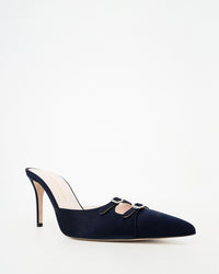 CAROLINE SATIN MULE 85