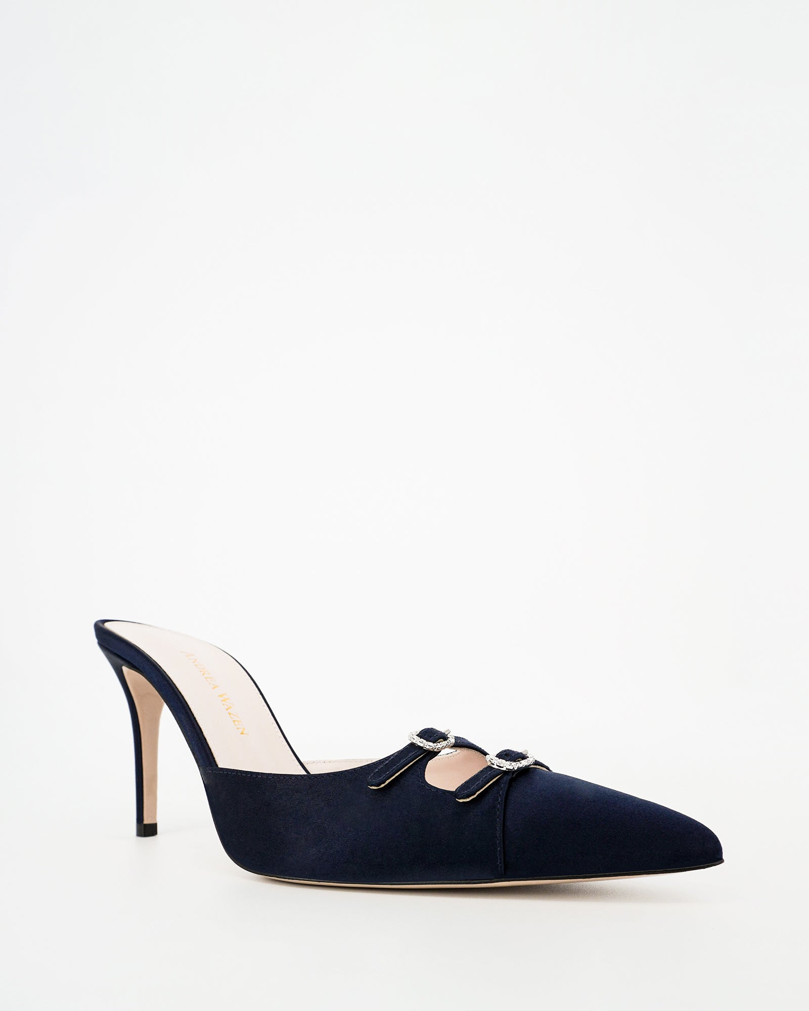 CAROLINE SATIN MULE 85