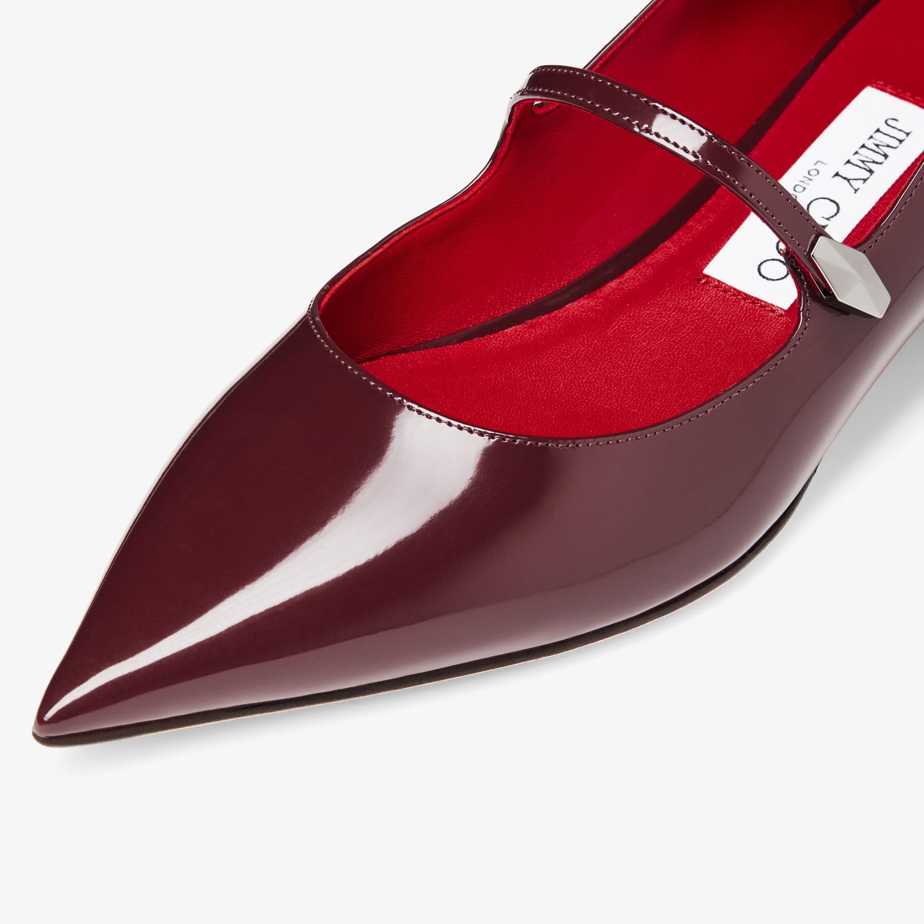ZNO STOCK 0 / Reco 150 GARNET/RED Flat CAROLYN FLAT