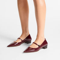 ZNO STOCK 0 / Reco 150 GARNET/RED Flat CAROLYN FLAT