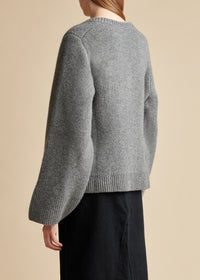 Caro cardigan in cashmere - Sterling