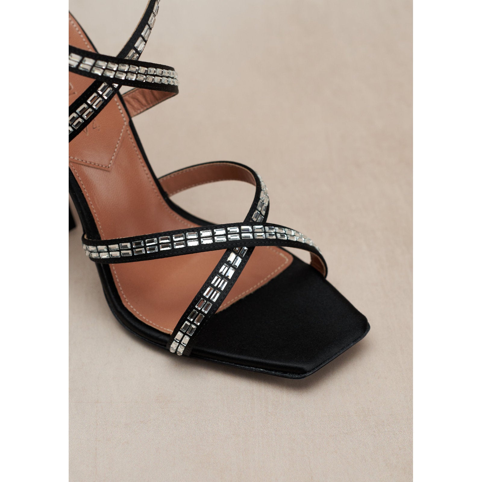 Carre 85 sandals - Black