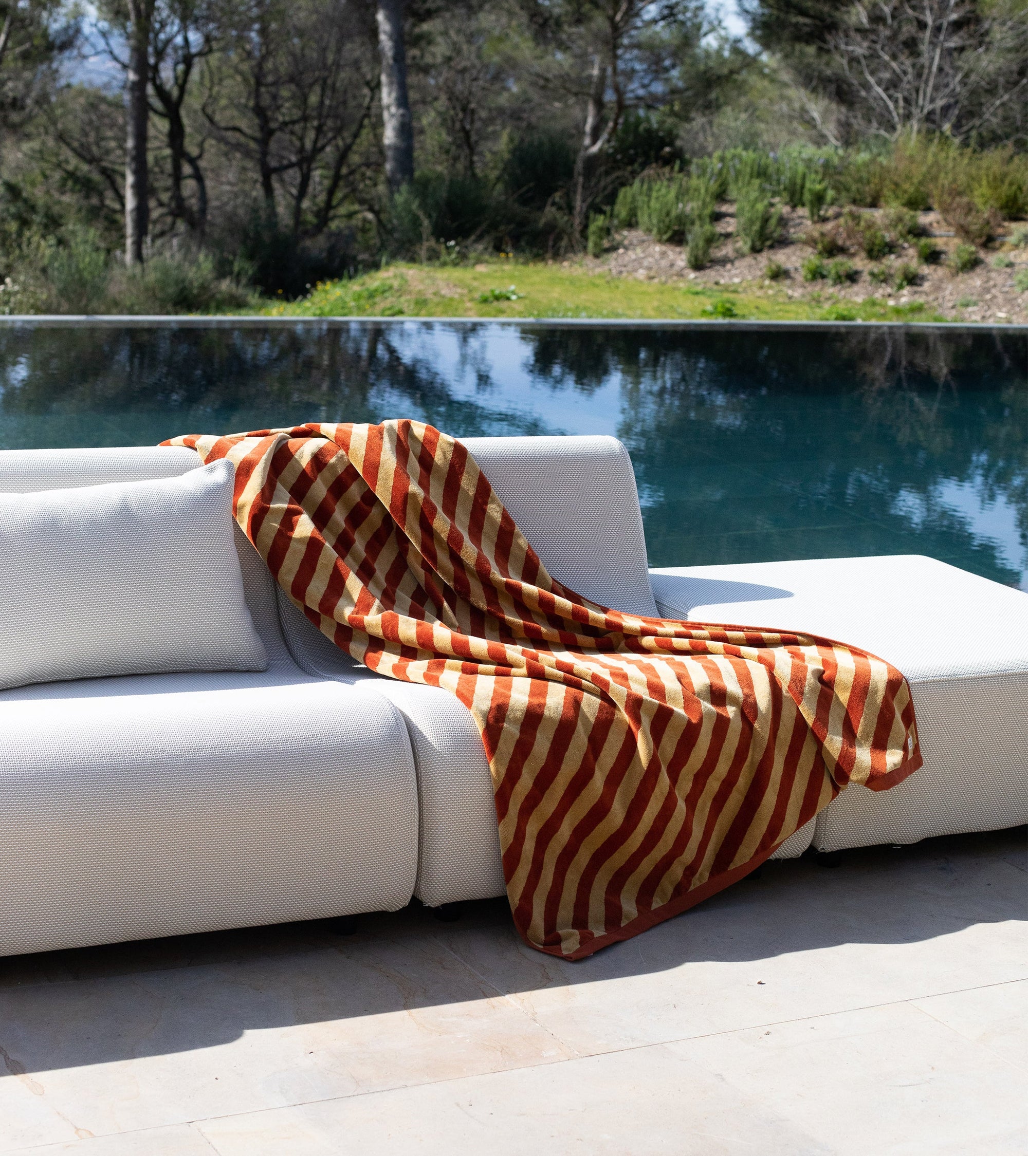 Beach towel - Brique Et Beige