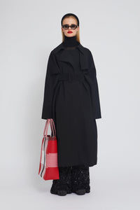 ZNOSTOCK_BLACK COAT CARY - Black