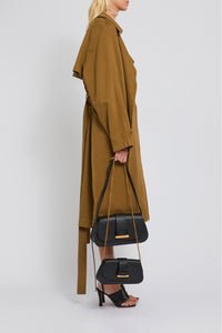 Trench-coat Cary coupe fluide - Khaki